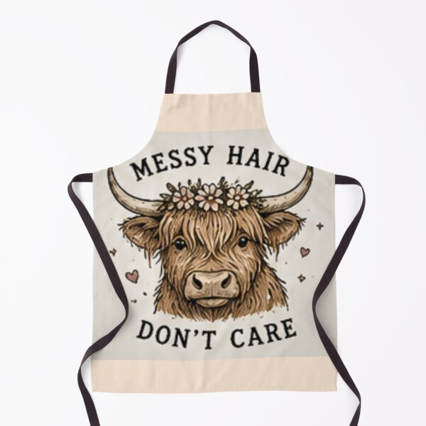 Item preview, Messy Hair, Don't Care designed and sold by AjoleneK.