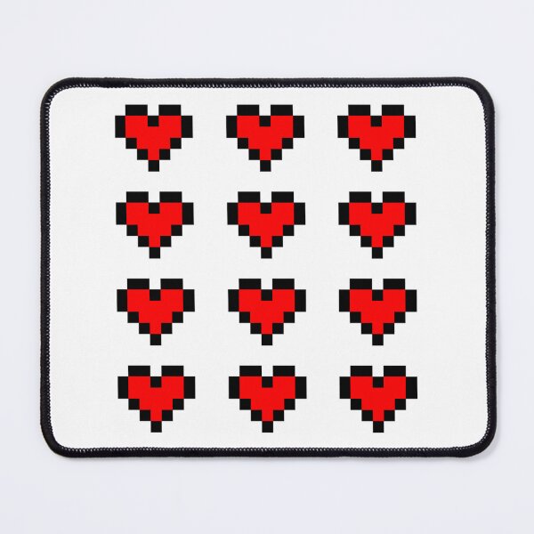 Item preview, 12 Pixel Hearts - Red designed and sold by talyna-vendano.