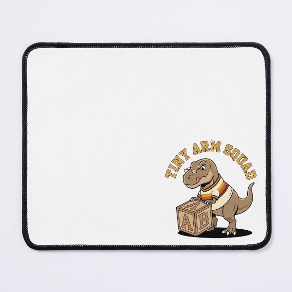 Item preview, T-Rex Dinosaur Glasses Alphabet Block Tiny Arm Squad designed and sold by Rare By Hero.
