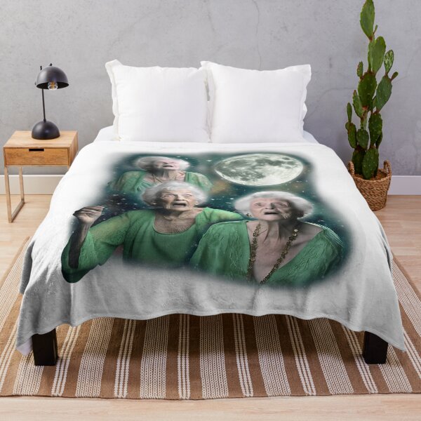 Item preview, Three Granny Moon 3 Old Ladys Howling Weird Cursed Meme For Men Women designed and sold by BrynleeLam.