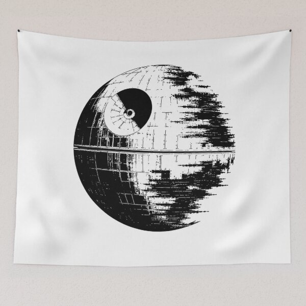 Item preview, Minimalist Galactic Space Station Poster designed and sold by NordenPosters.