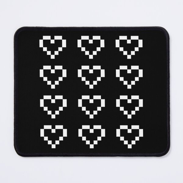 Item preview, 12 Pixel Hearts - White See-Through designed and sold by talyna-vendano.