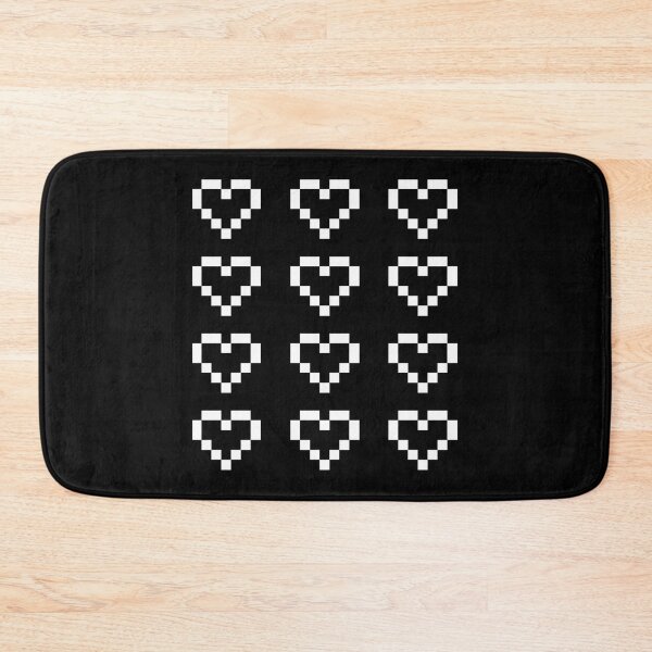 Item preview, 12 Pixel Hearts - White See-Through designed and sold by talyna-vendano.