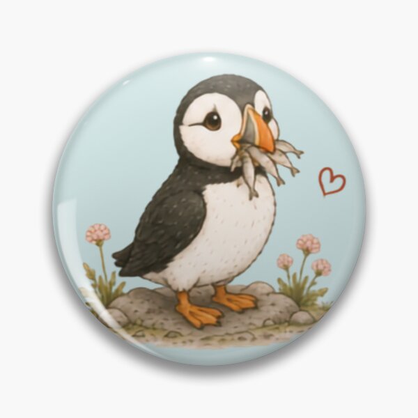 Item preview, Cute Fish Supplier Puffin designed and sold by MellowMunchkins.