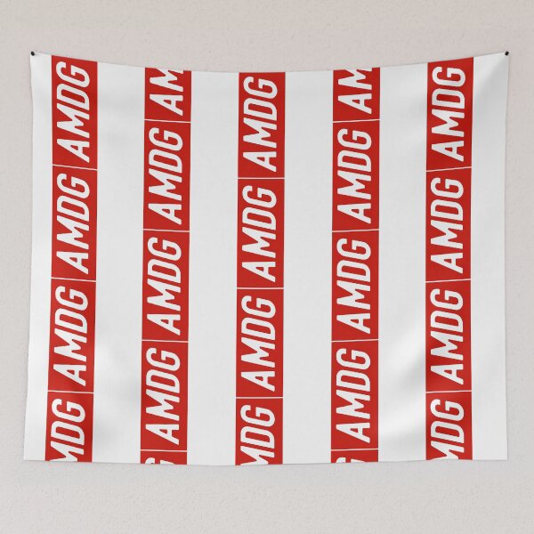 Item preview, Amdg Red Block designed and sold by sh-lynnetaub.