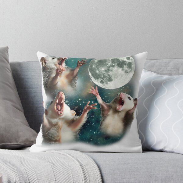 Item preview, Three Possum Moon  3 Opossum Funny Weird Cursed Meme For Men Women designed and sold by BrynleeLam.