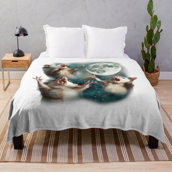 Item preview, Three Possum Moon 3 Opossum Funny Weird Cursed Meme For Men Women designed and sold by BrynleeLam.