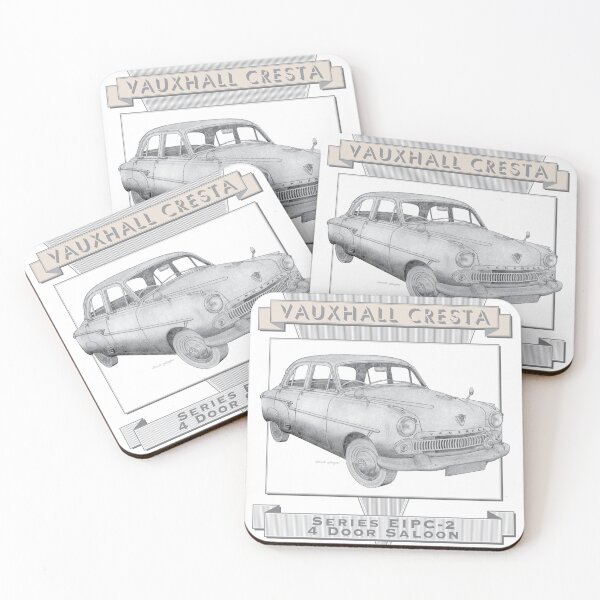 Item preview, Vauxhall Cresta Series EIPC-2 4 Door Salooon Hand-drawn designed and sold by Classic Car Art Drawings.