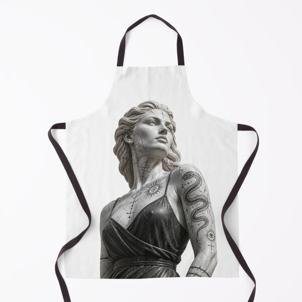 Item preview, Marble Muse – Tattooed Greek Statue Street Art designed and sold by Cavalier-org.
