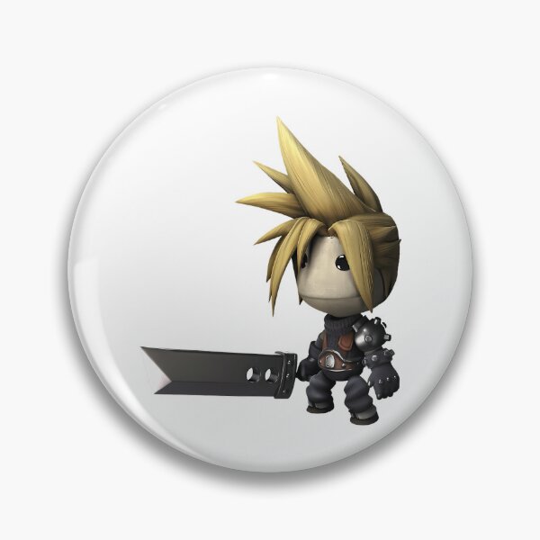 Item preview, Cloud Strife Sackboy designed and sold by talyna-vendano.