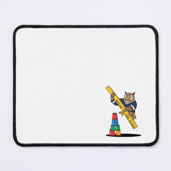 Item preview, Wise Owl Holding Measuring Ruler Cups Ruler Of The Class designed and sold by Rare By Hero.