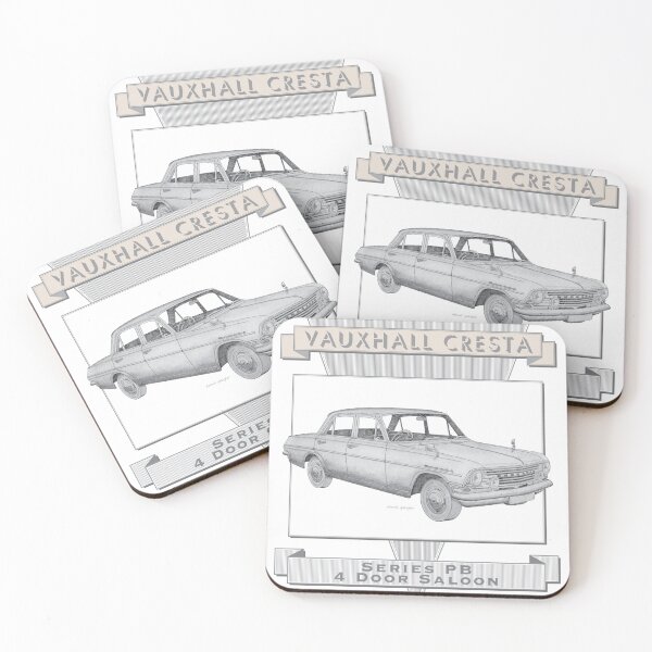 Item preview, Vauxhall Cresta Series PB 4 Door Saloon Hand-drawn designed and sold by Classic Car Art Drawings.