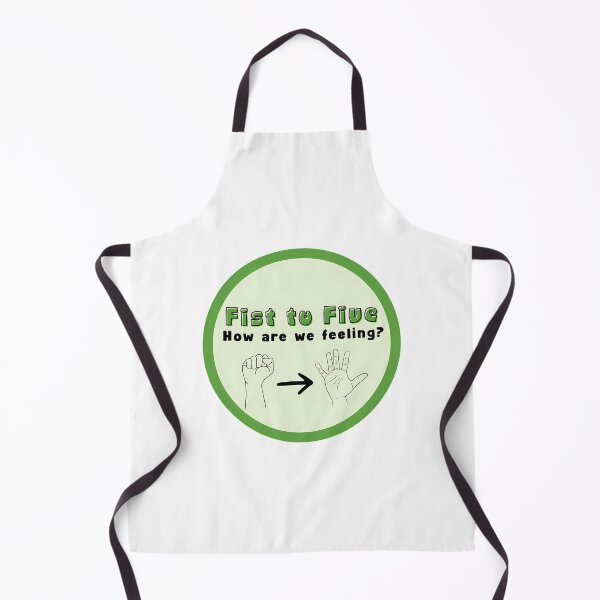 Item preview, Fist To Five Check In Sticker designed and sold by sh-lynnetaub.