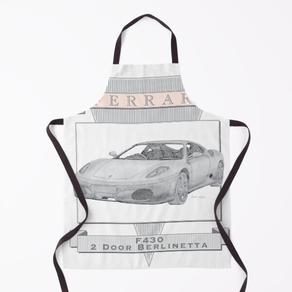 Item preview, Ferrari F430 2 Door Berlinetta Hand-drawn designed and sold by Classic Car Art Drawings.