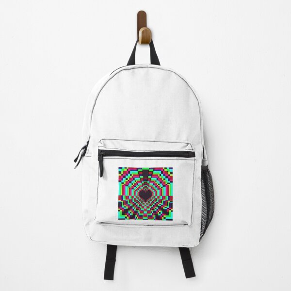 Item preview, Dark Pixel Heart Kaleidoscope - Synthwave designed and sold by talyna-vendano.