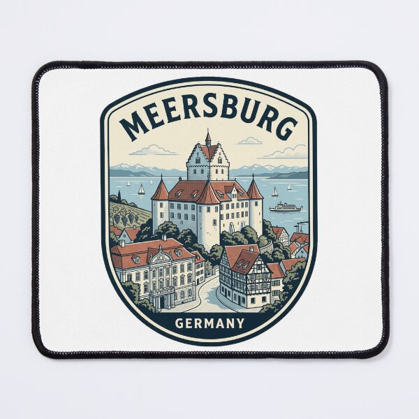 Item preview, Vintage Meersburg Castle Germany Travel Badge designed and sold by k3rstman1.