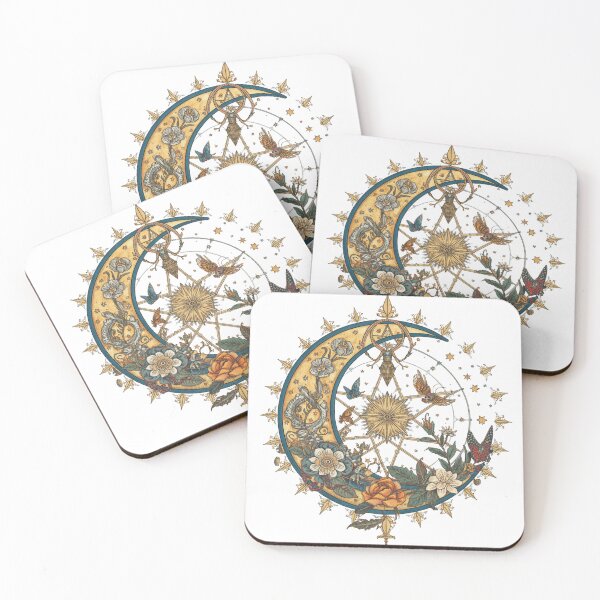 Item preview, Vintage Tarot Moon designed and sold by catcurio.