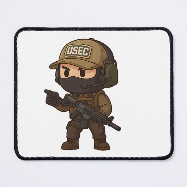 Item preview, Escape From Tarkov Chibi Usec Pmc Cartoon Character designed and sold by Keona-Kellam-.