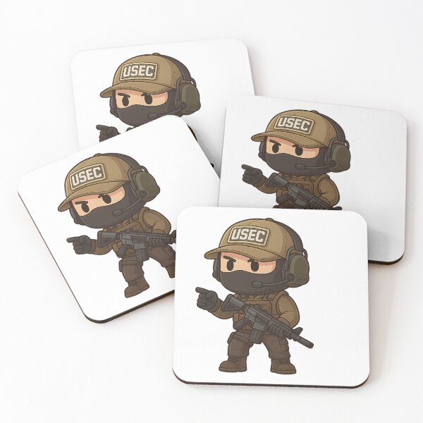 Item preview, Escape From Tarkov Chibi Usec Pmc Cartoon Character designed and sold by Keona-Kellam-.