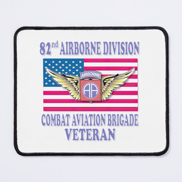 Item preview, 82Nd Airborne Combat Aviation Veteran Us Flag Wings ⭐⭐⭐⭐⭐ designed and sold by Michelle Mcbride.