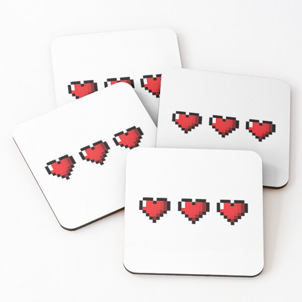 Item preview, Full Life Video Game Hearts designed and sold by talyna-vendano.