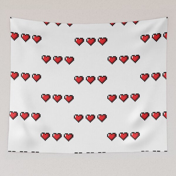 Item preview, Full Life Video Game Hearts designed and sold by talyna-vendano.