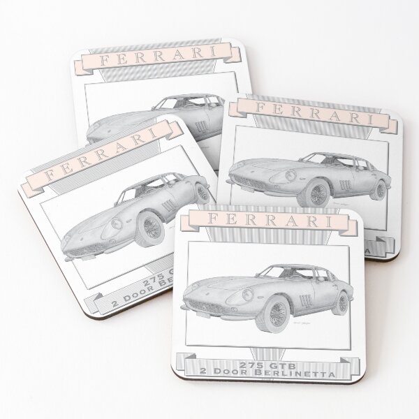 Item preview, Ferrari 275 GTB 2 Door Berlinetta Hand-drawn designed and sold by Classic Car Art Drawings.