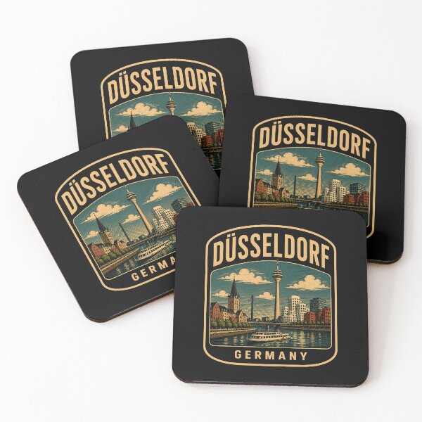 Item preview, Düsseldorf - Germany designed and sold by GoodOldVintage.