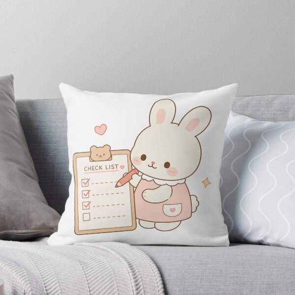 Item preview, Kawaii Bunny Checklist Task Illustration designed and sold by daldadesign.