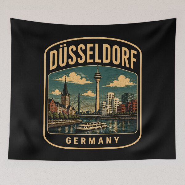 Item preview, Düsseldorf - Germany designed and sold by GoodOldVintage.
