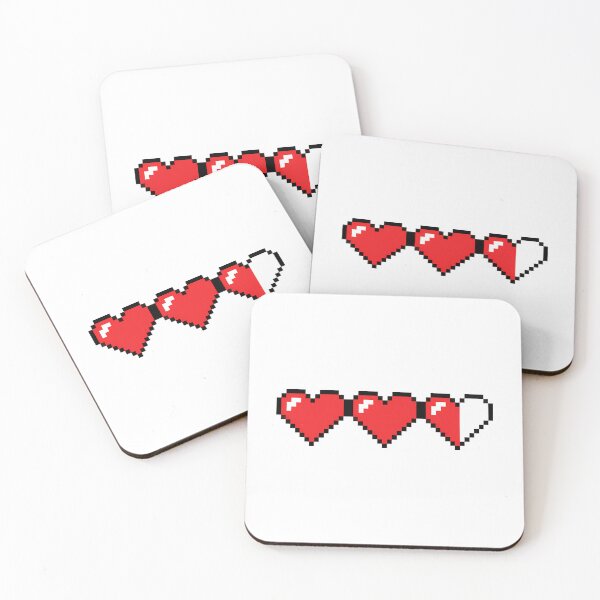 Item preview, Game Hearts Health Sticker  designed and sold by talyna-vendano.