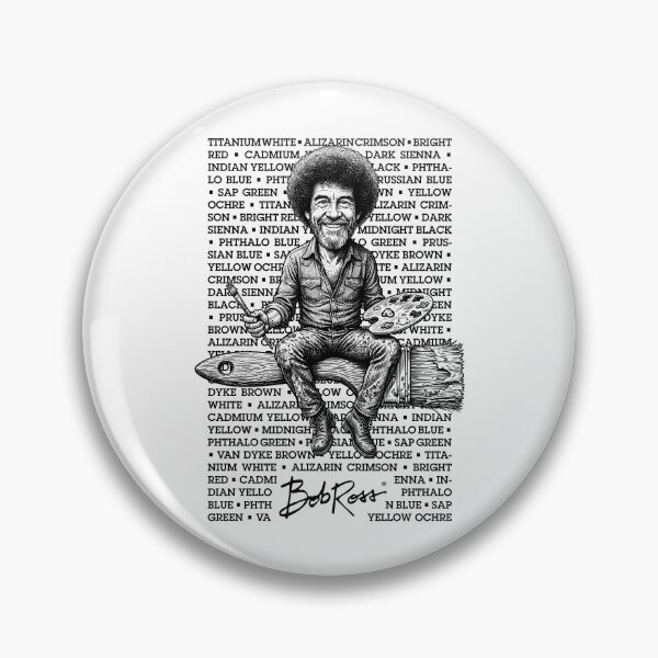 Item preview, Bob Ross Oil Painting Colours Paint Brush designed and sold by GrandeDuc.