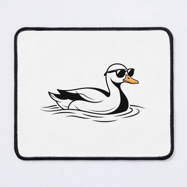 Item preview, Cool Duck with Sunglasses - Minimalist Street Graphic designed and sold by MissoStudio.