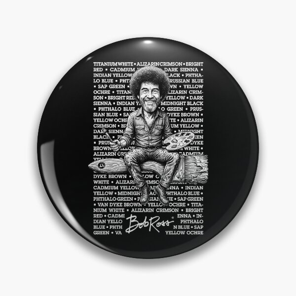 Item preview, Bob Ross Oil Painting Colours Paint Brush designed and sold by GrandeDuc.