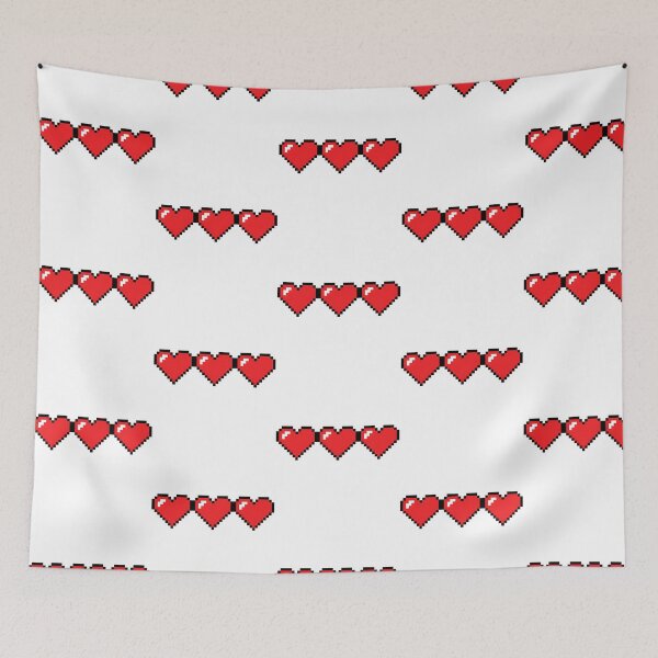 Item preview, Game Hearts Health Sticker designed and sold by talyna-vendano.