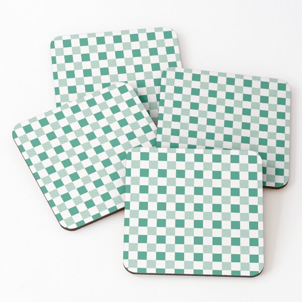 Item preview, Classic Emerald Green Gingham Checkerboard Seamless Pattern designed and sold by Angie-Atelier.