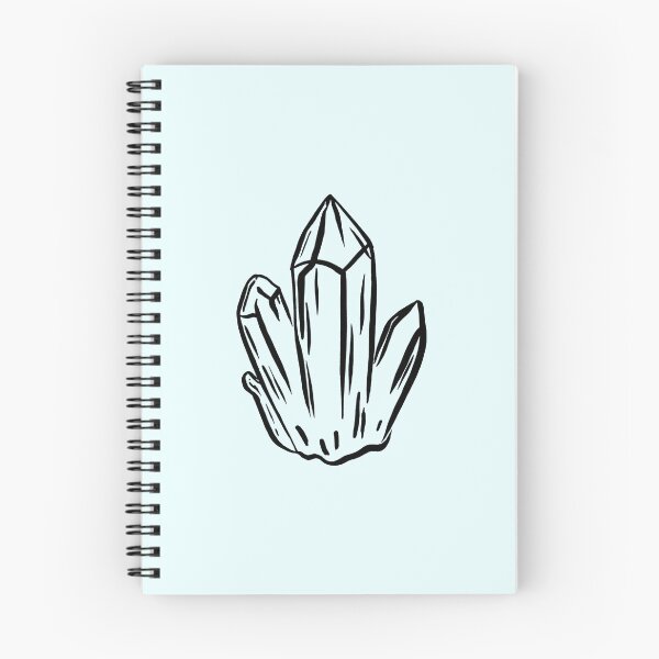 Item preview, Mystical Quartz Crystal Cluster Line Art designed and sold by jianina-alondra.