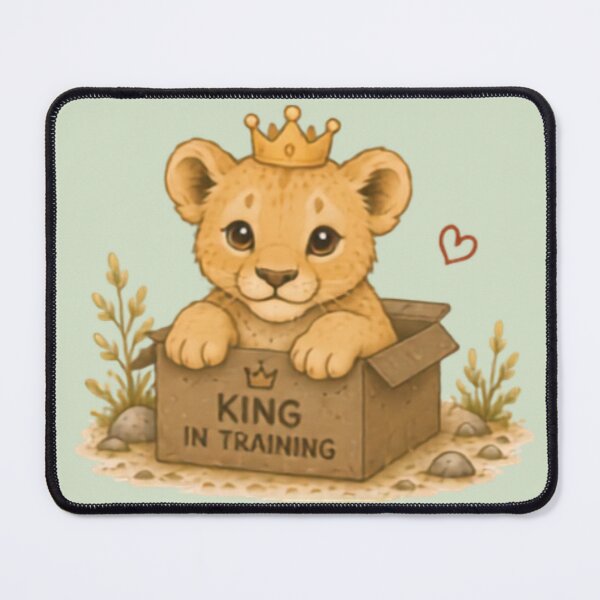 Item preview, Lion Cub King in Training designed and sold by MellowMunchkins.