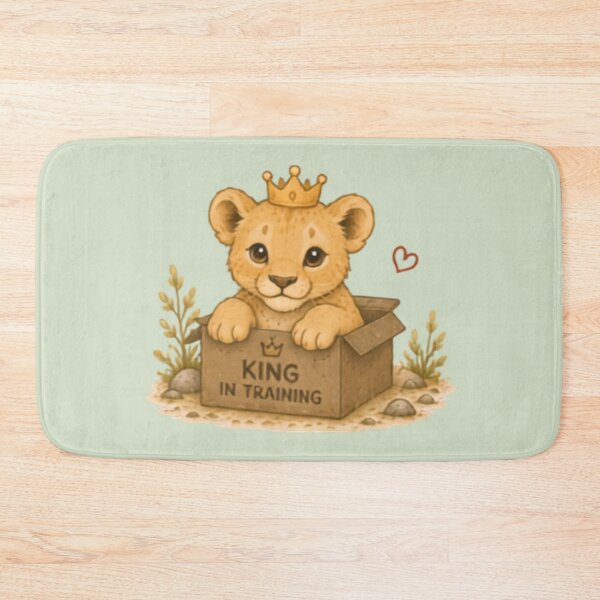 Item preview, Lion Cub King in Training designed and sold by MellowMunchkins.