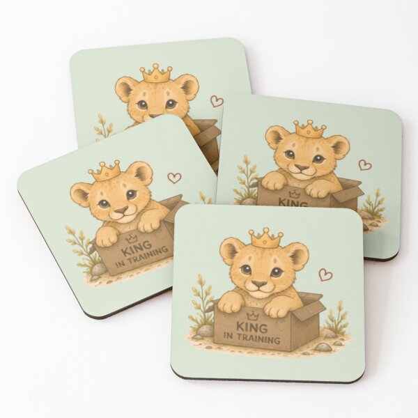 Item preview, Lion Cub King in Training designed and sold by MellowMunchkins.