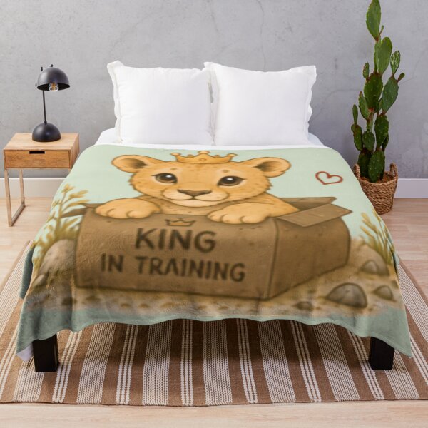 Item preview, Lion Cub King in Training designed and sold by MellowMunchkins.