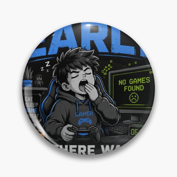 Item preview, I Got Up Early There Was No Games T-Shirt – Funny Gamer Graphic Tee designed and sold by Artimax-Studio.