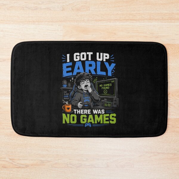 Item preview, I Got Up Early There Was No Games T-Shirt – Funny Gamer Graphic Tee designed and sold by Artimax-Studio.