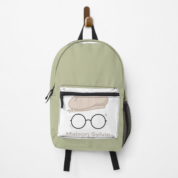Item preview, Maison Sylvie Beige Logo - Beige Beret Round Glasses designed and sold by MAISON SYLVIE.