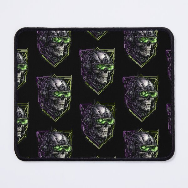 Item preview, Cyberpunk Tactical Skull Gaming Sci-Fi designed and sold by Bhinfy.