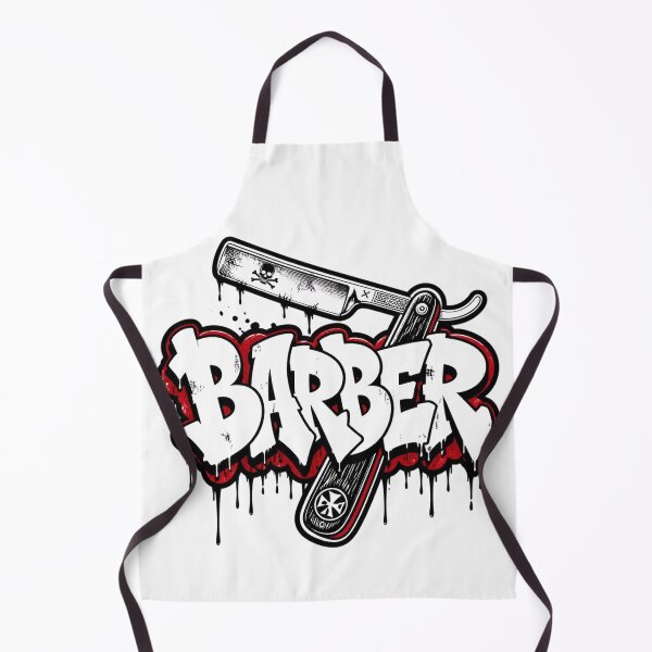 Item preview, Straight Razor Barber Graffiti Bubble Streetwear Art designed and sold by Barber MD Culture.