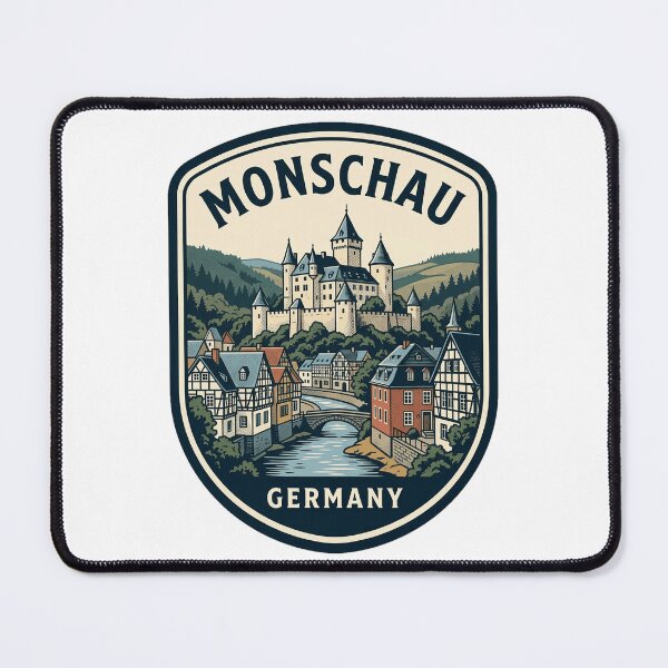 Item preview, Monschau Germany Vintage Travel Castle Town designed and sold by k3rstman1.