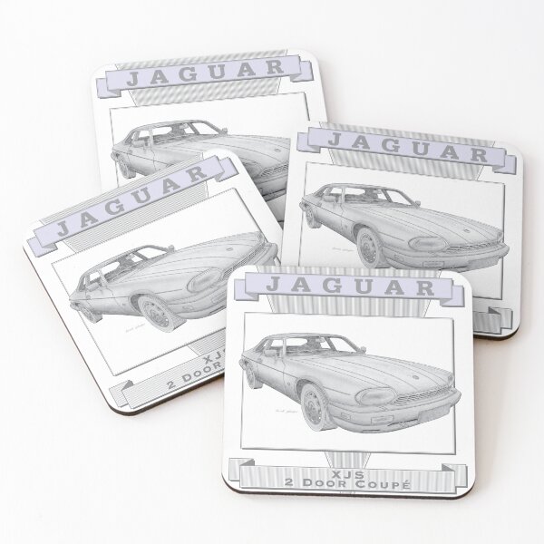 Item preview, Jaguar XJS 2 Door Coupé Hand-drawn designed and sold by Classic Car Art Drawings.