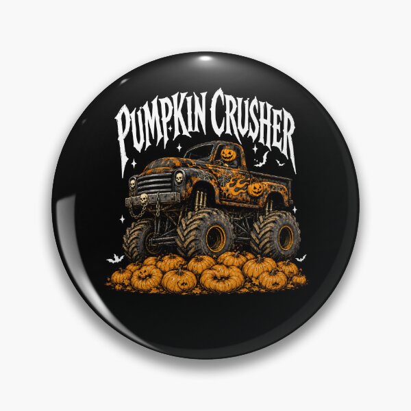 Item preview, Pumpkin Crusher Monster Truck designed and sold by JamesDriggers.