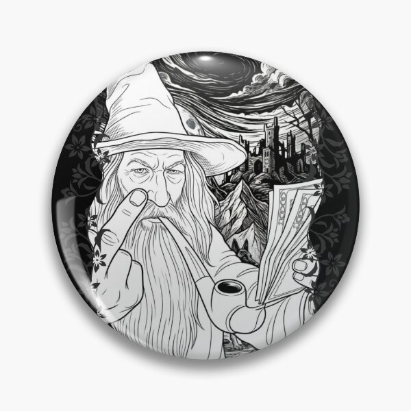Item preview, Rich Wizard Money Dark Fantasy Gifts designed and sold by wuubby.